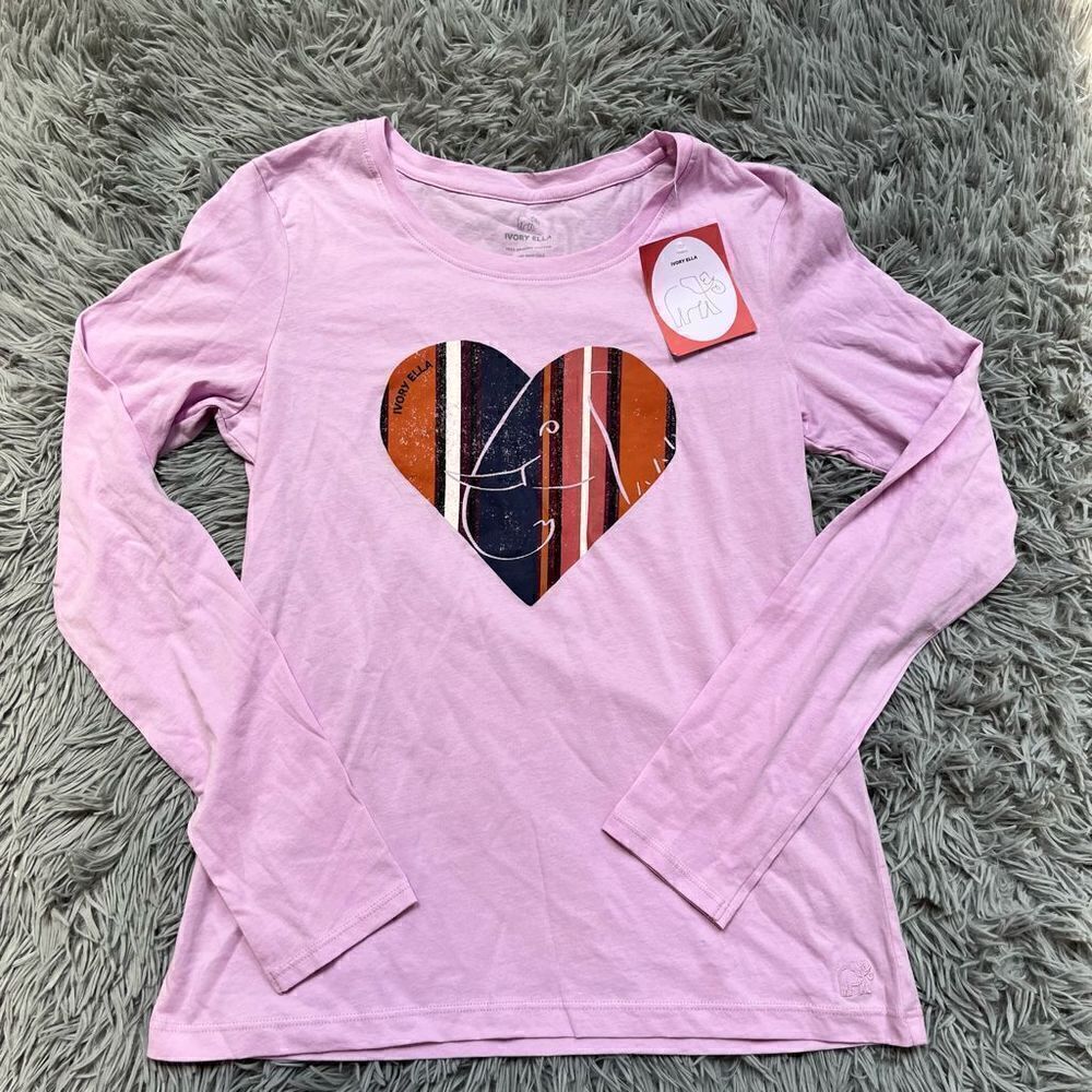 Ivory Ella Long Sleeved T-Shirt, Size XS